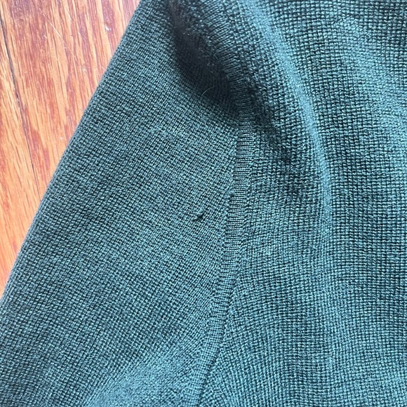 Banana Republic Olive Green Cardigan Womens Petite Small - Picture 7 of 8